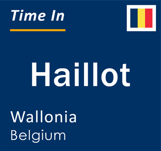 Current local time in Haillot, Wallonia, Belgium