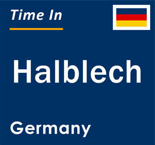 Current local time in Halblech, Germany