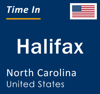 Current local time in Halifax, North Carolina, United States