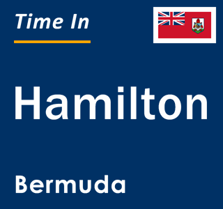 Current local time in Hamilton, Bermuda