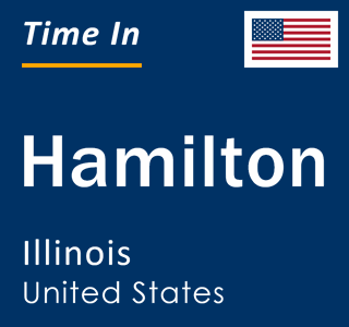 Current local time in Hamilton, Illinois, United States