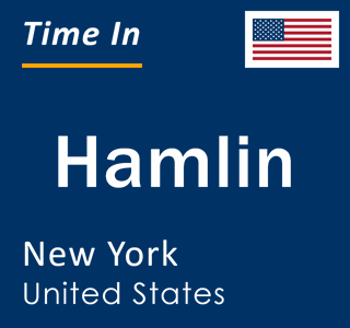 Current local time in Hamlin, New York, United States