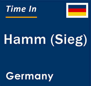 Current local time in Hamm (Sieg), Germany