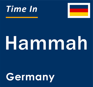 Current local time in Hammah, Germany