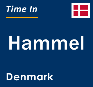 Current local time in Hammel, Denmark