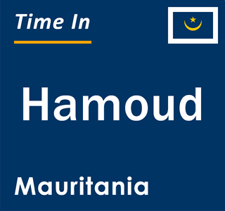 Current local time in Hamoud, Mauritania