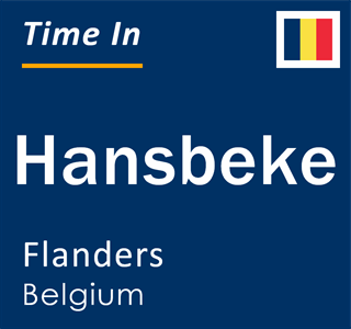 Current local time in Hansbeke, Flanders, Belgium