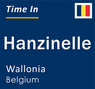 Current local time in Hanzinelle, Wallonia, Belgium