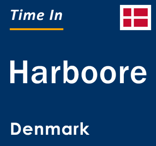 Current local time in Harboore, Denmark