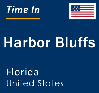 Current local time in Harbor Bluffs, Florida, United States