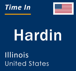 Current local time in Hardin, Illinois, United States