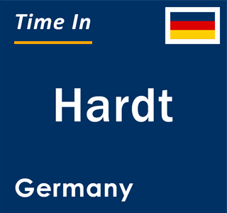 Current local time in Hardt, Germany