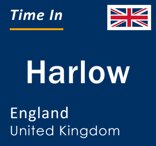 Current local time in Harlow, England, United Kingdom