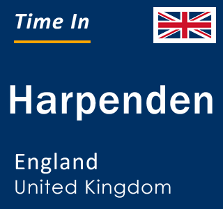 Current local time in Harpenden, England, United Kingdom