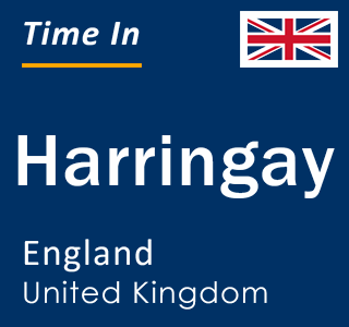 Current local time in Harringay, England, United Kingdom