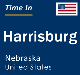 Current local time in Harrisburg, Nebraska, United States