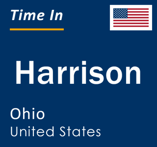 Current local time in Harrison, Ohio, United States