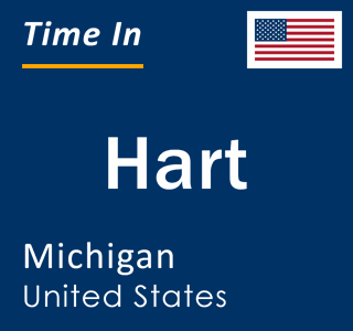 Current local time in Hart, Michigan, United States