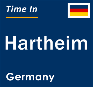 Current local time in Hartheim, Germany