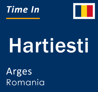 Current local time in Hartiesti, Arges, Romania