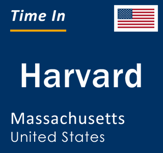 Current local time in Harvard, Massachusetts, United States