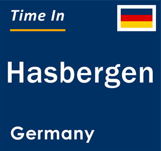 Current local time in Hasbergen, Germany