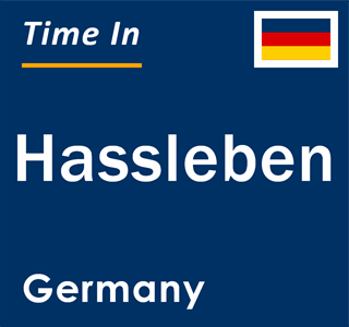 Current local time in Hassleben, Germany