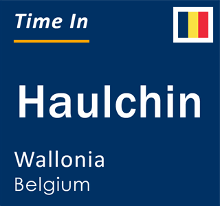 Current local time in Haulchin, Wallonia, Belgium