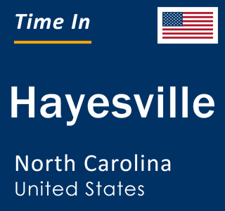 Current local time in Hayesville, North Carolina, United States