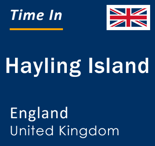 Current local time in Hayling Island, England, United Kingdom