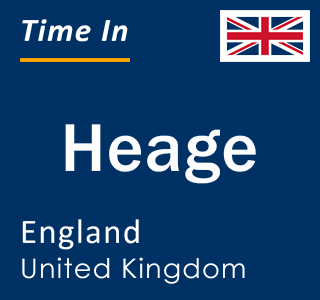 Current local time in Heage, England, United Kingdom