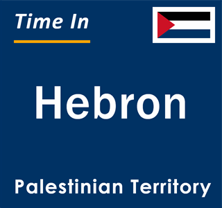 Current local time in Hebron, Palestinian Territory