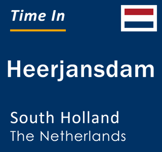 Current local time in Heerjansdam, South Holland, The Netherlands