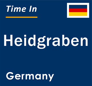 Current local time in Heidgraben, Germany