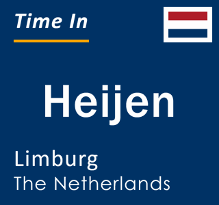 Current local time in Heijen, Limburg, The Netherlands