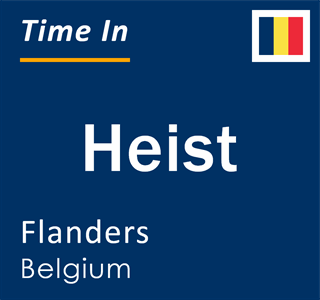 Current local time in Heist, Flanders, Belgium