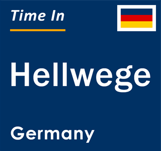 Current local time in Hellwege, Germany