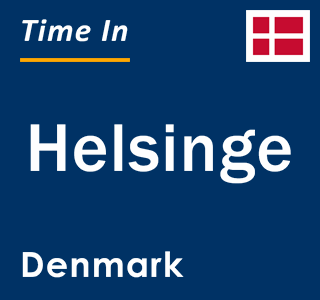 Current local time in Helsinge, Denmark