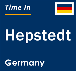 Current local time in Hepstedt, Germany