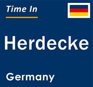 Current local time in Herdecke, Germany