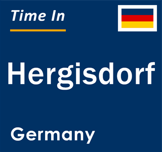 Current local time in Hergisdorf, Germany