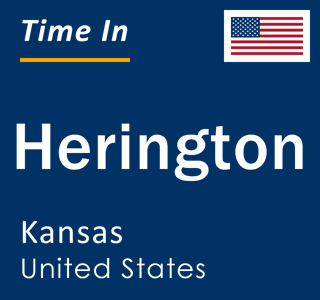 Current local time in Herington, Kansas, United States