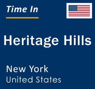 Current local time in Heritage Hills, New York, United States