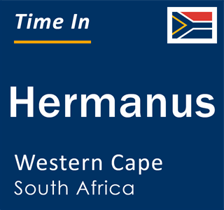 Current local time in Hermanus, Western Cape, South Africa