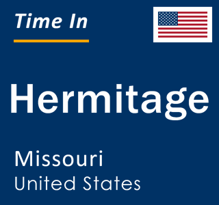 Current local time in Hermitage, Missouri, United States