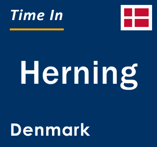 Current local time in Herning, Denmark