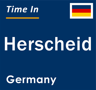 Current local time in Herscheid, Germany