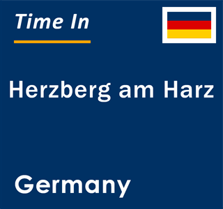 Current local time in Herzberg am Harz, Germany