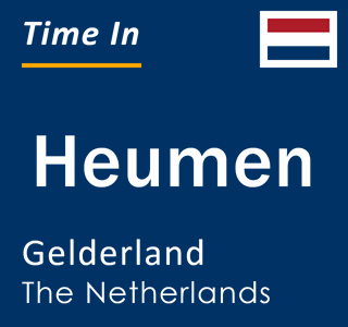 Current local time in Heumen, Gelderland, The Netherlands