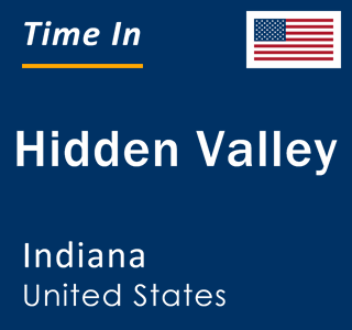 Current local time in Hidden Valley, Indiana, United States